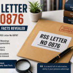 RSS Letter No 0876