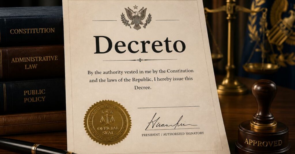 Decreto